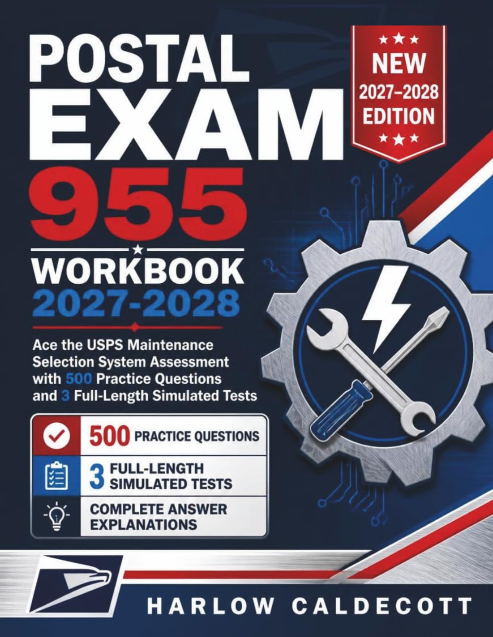 Postal Exam 955 Workbook 2027-2028: Ace the USPS Maintenance Selection System Assessment with 500 Practice Questions and 3 Full-Length Simulated Tests baixar livro de graça