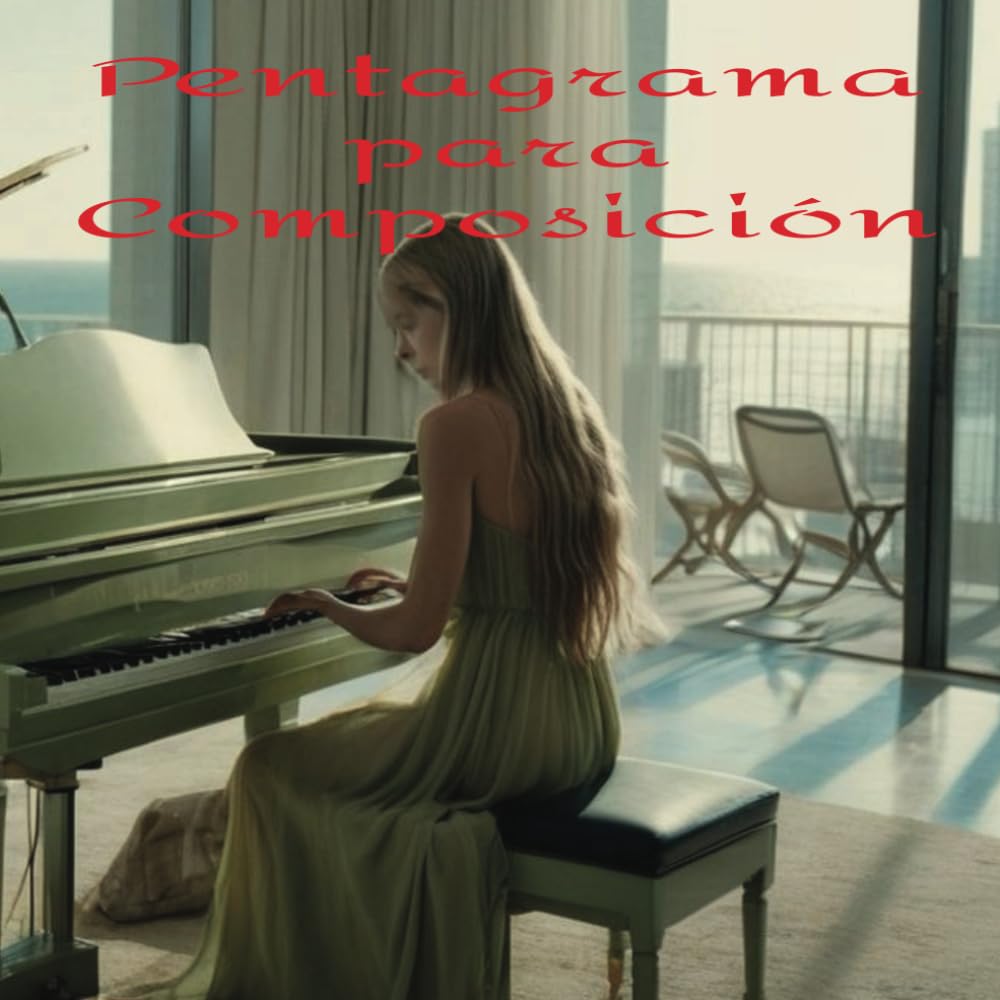capítulo por capítulo baixar Pentagrama para Composición: Escriba sus Composiciones: (size 8.25X8.25) (Spanish Edition)