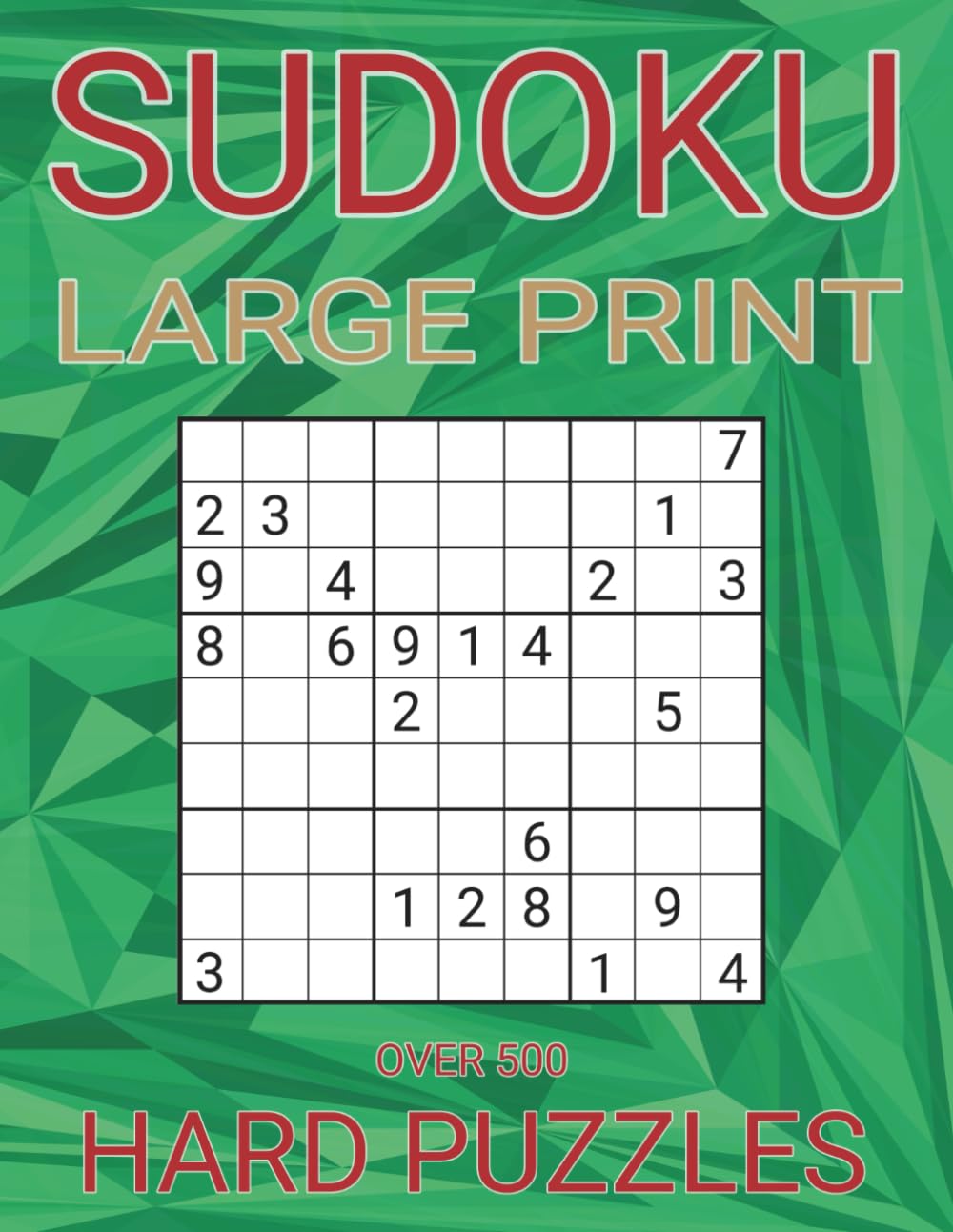 Large Print Sudoku Puzzles (Emerald): Hard Sudoku Puzzles for Adults & Seniors With Solutions, Over 500 Puzzles baixar o livro de graça