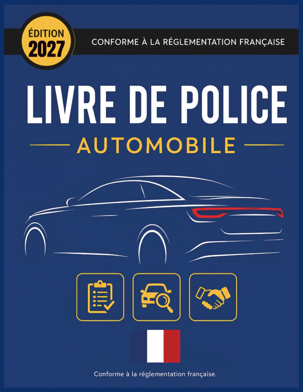 ler totalmente Livre de Police Automobile: Registre Conforme au décret N°88-1040 de la réglementation française, Cahier pour vendeurs et garagistes véhicules... vente, achat revente (French Edition)