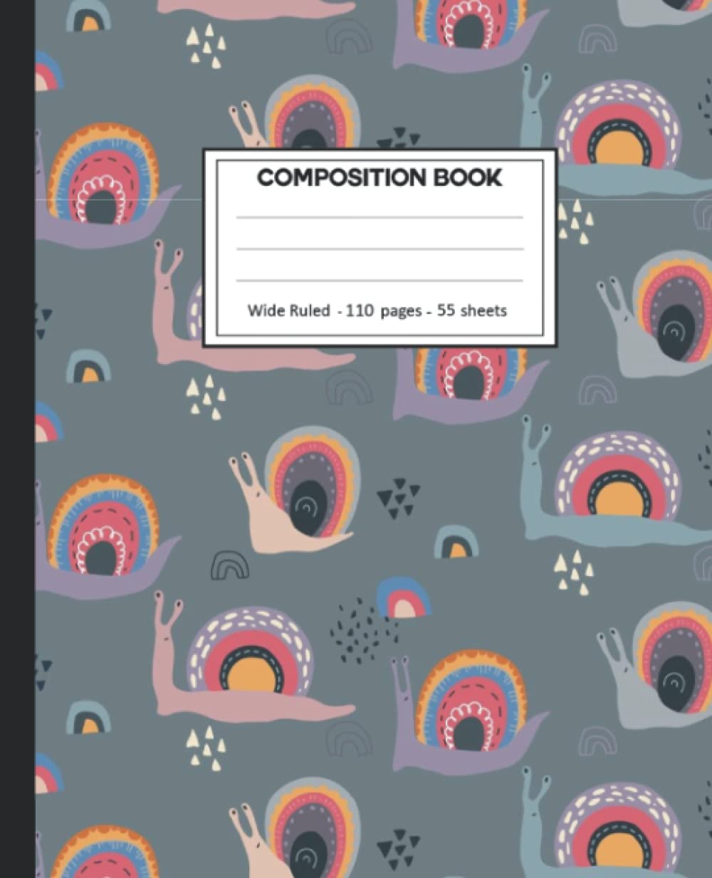 capítulo por capítulo baixar Composition Notebook: Wide Ruled: 110+ Lined Pages Writing Journal: Snail Theme