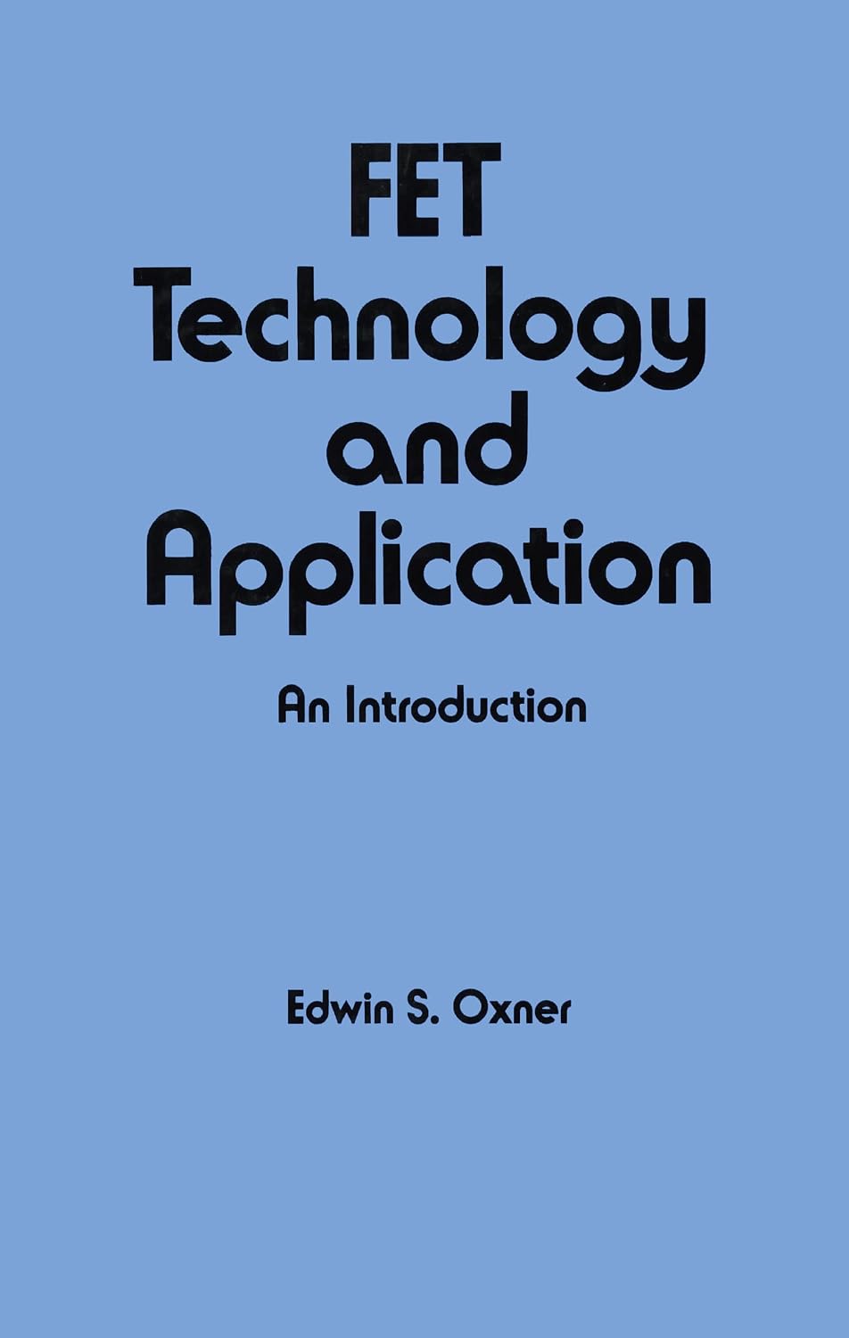 ler totalmente Fet Technology and Application: An Introduction: 54