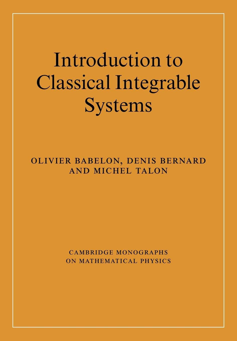 ler totalmente Introduction to Classical Integrable Systems
