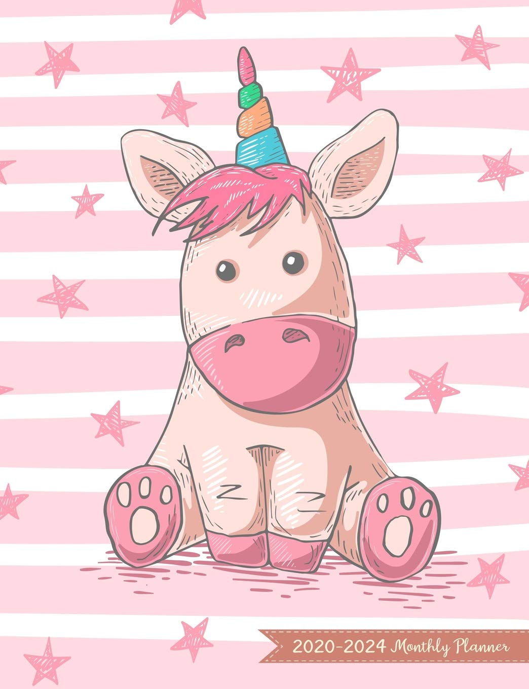 capítulo por capítulo baixar 2020-2024 Monthly Planner: Five Years Monthly Planner (60 Months Calendar) For To Do List Journal Notebook Academic Schedule Agenda Logbook Or Student... Business Appointment W/ Holidays Pink Unicorn