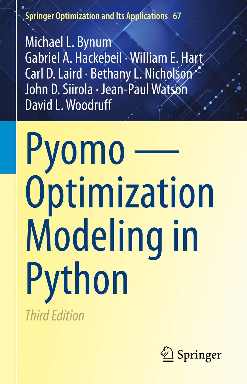 capítulo por capítulo baixar Pyomo -- Optimization Modeling in Python: 67