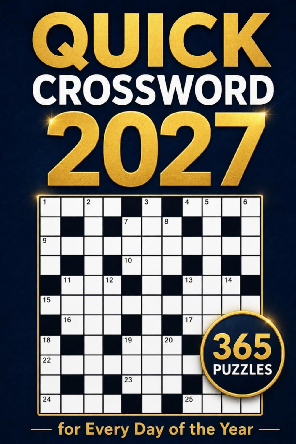 ler totalmente Quick Crossword 2027 - 365 Puzzles for Every Day of the Year: Daily British Brain Training with Clear Clues and Full Answers