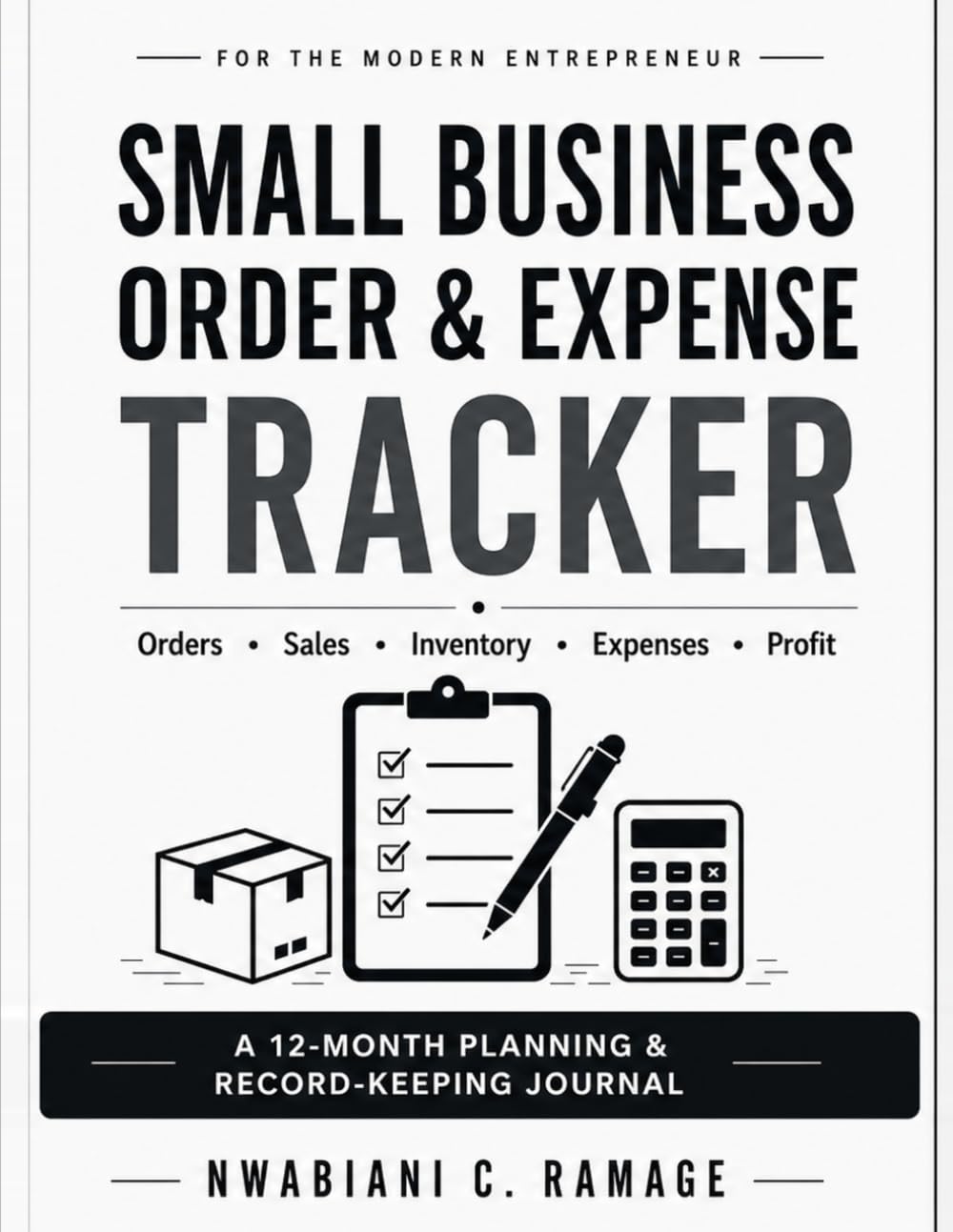 capítulo por capítulo baixar Small Business Order & Expenses Tracker (CyRamage Studio Books)