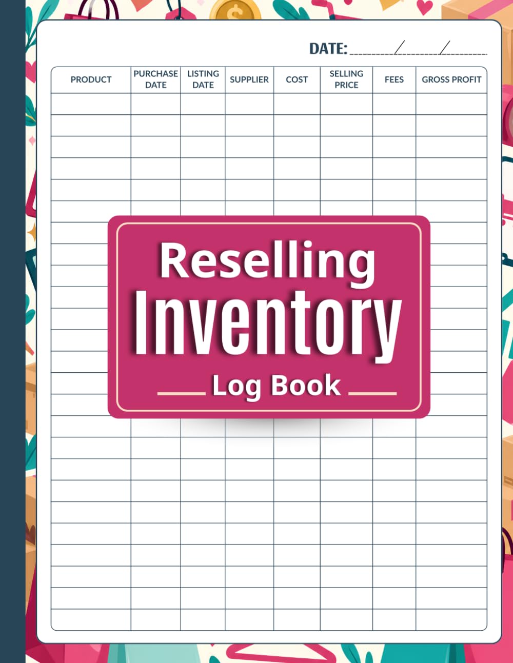 capítulo por capítulo baixar Reselling Inventory Log Book: Organized Record Keeping for Online Sellers and Small Businesses