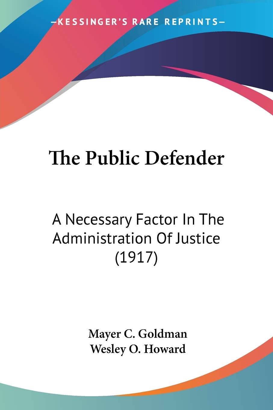 capítulo por capítulo baixar The Public Defender: A Necessary Factor In The Administration Of Justice (1917)