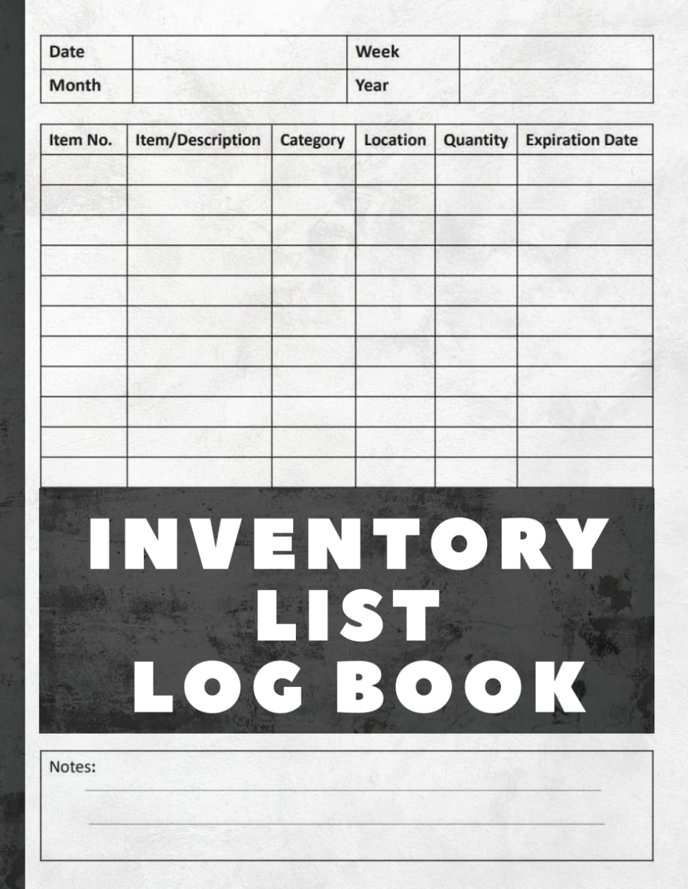 Inventory List Log Book: Small business forms help manage food inventory and online supplies. Effective inventory management is key for both office... organized restaurant and home inventory. baixar o livro de graça