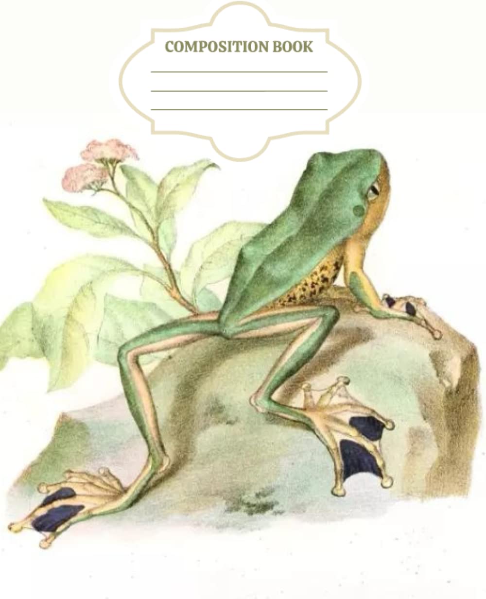 Composition Notebook Vintage Frog I A Cute Antique College Ruled I 120 pages I 7.5 x 9.25 I For School and Work: Back To School Gift Idea baixar o livro de graça