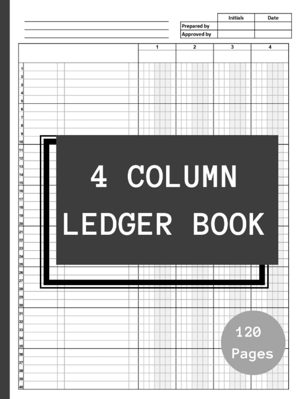 4 Column Ledger Book: Simple Accounting Ledger book for Bookkeeping/Small Business and Personal finance baixar livro de graça