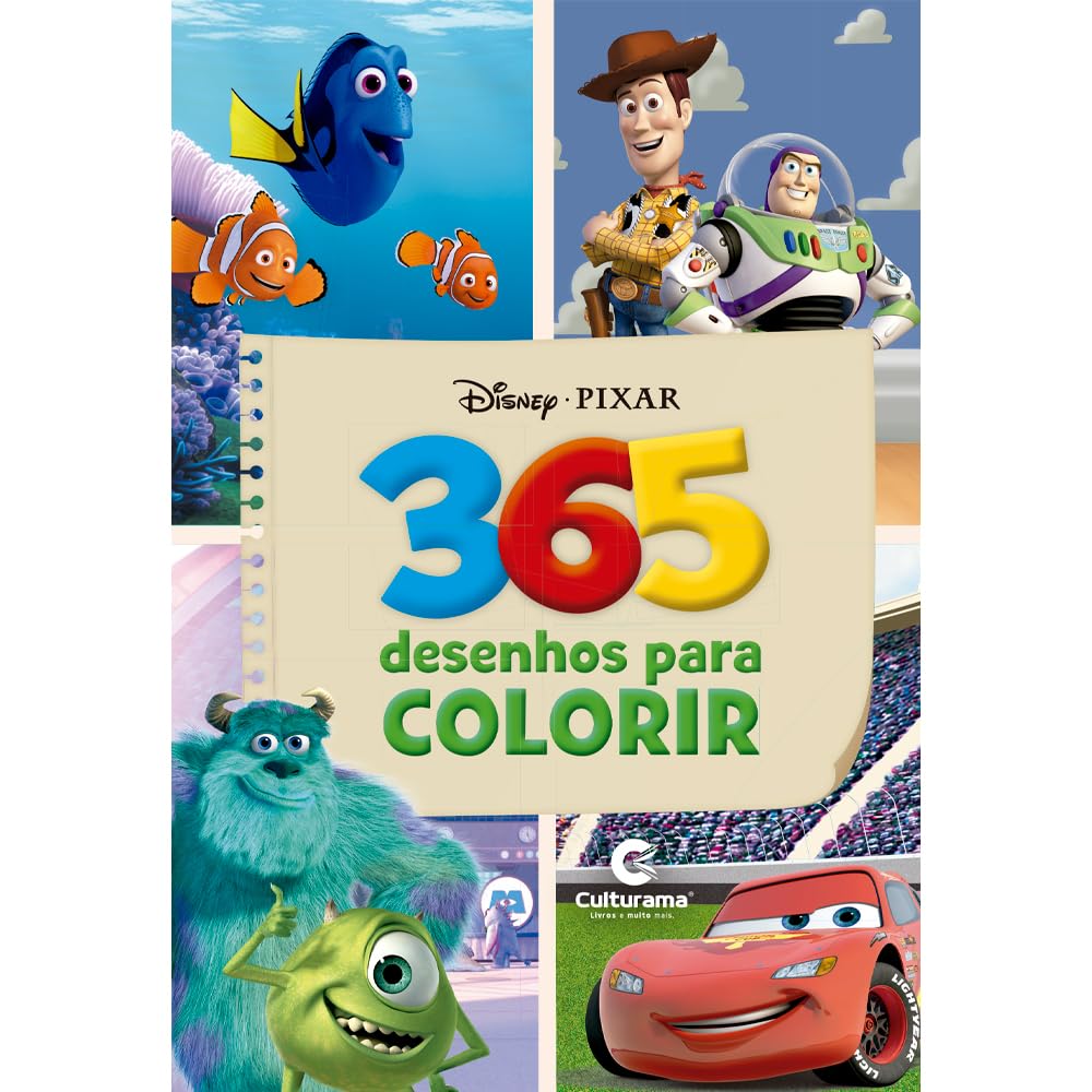 capítulo por capítulo baixar 365 desenhos para colorir Disney Pixar