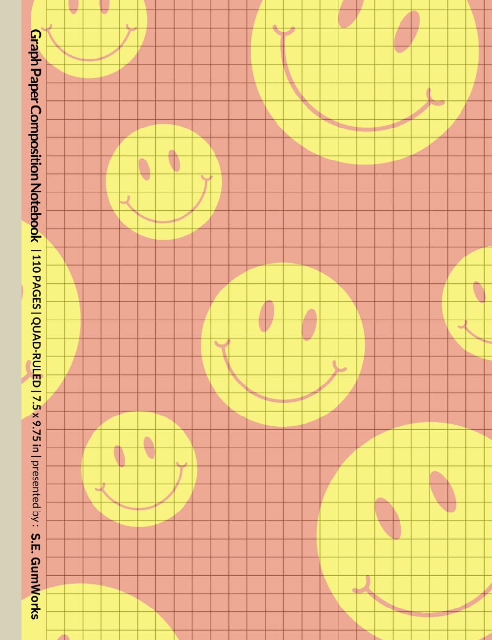 ler totalmente Vibrant Orange Smiley Graph Paper Composition Notebook: 1 cm Grid Quad Ruled for Creative Minds: Perfect for Students, Artists, Architects, and... Fun School Supplies for College and Beyond