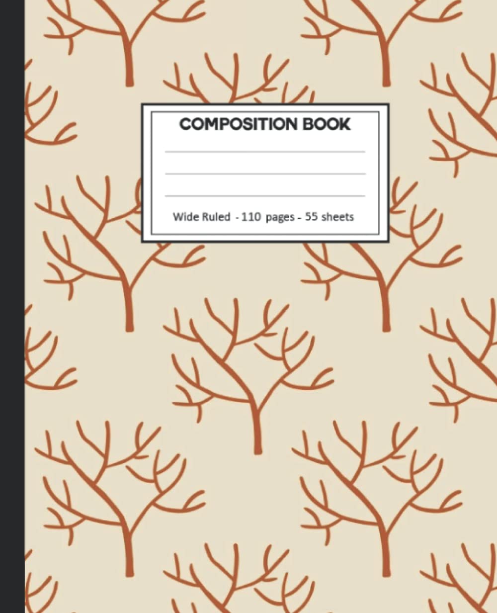 Composition Notebook: Wide Ruled: 110+ Lined Pages Writing Journal: Trees Theme baixar livro de graça