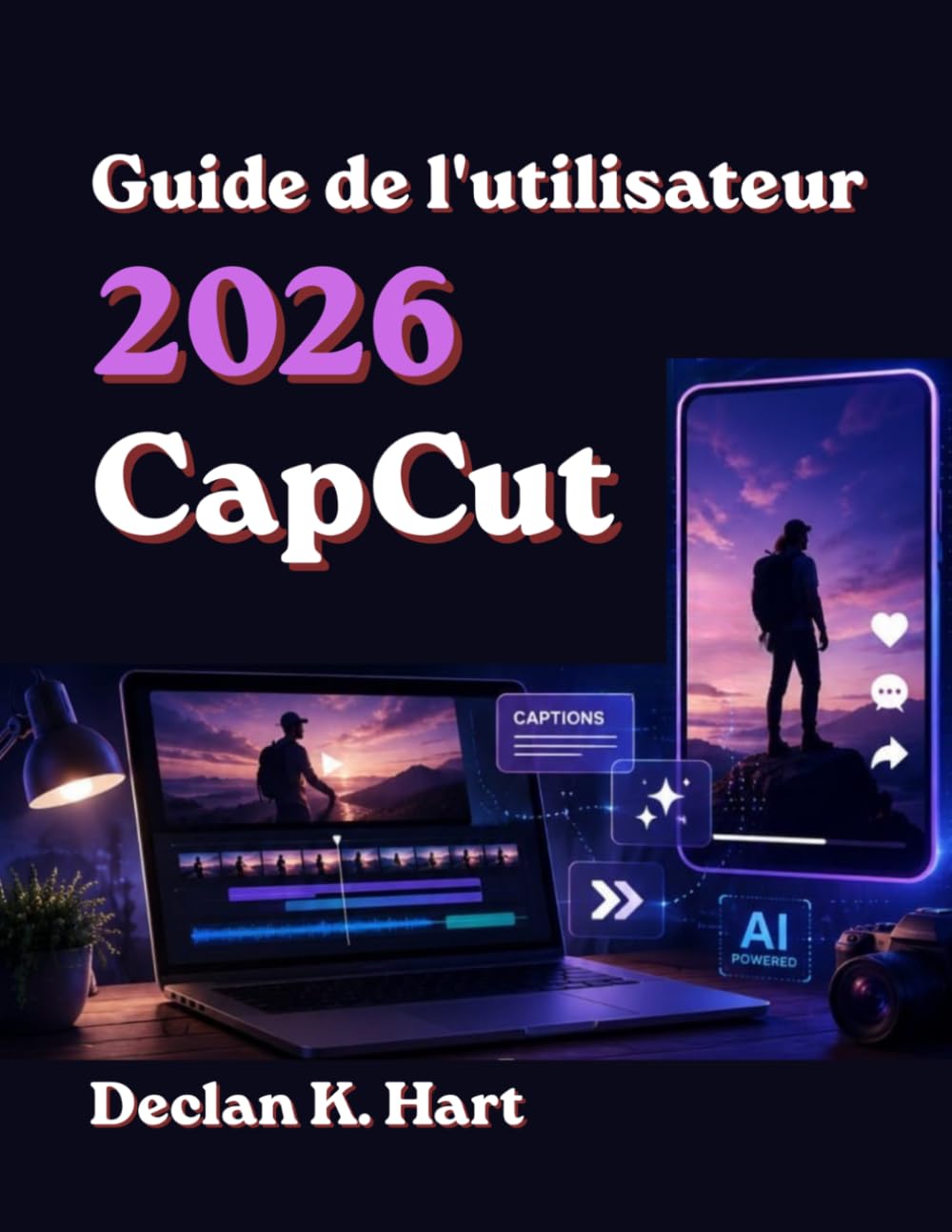 CapCut 2026 Guide de l'utilisateur: Compétences étape par étape pour le montage IA, les reels viraux, les courts métrages YouTube, les légendes et les effets baixar o livro de graça