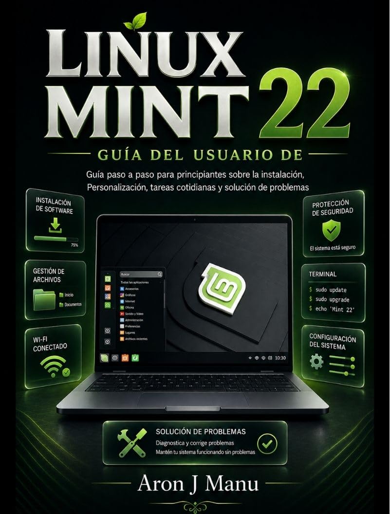 GUÍA DEL USUARIO DE LINUX MINT 22: Guía paso a paso para principiantes sobre la instalación, Personalización, tareas cotidianas y solución de problemas (Spanish Edition) baixar livro de graça