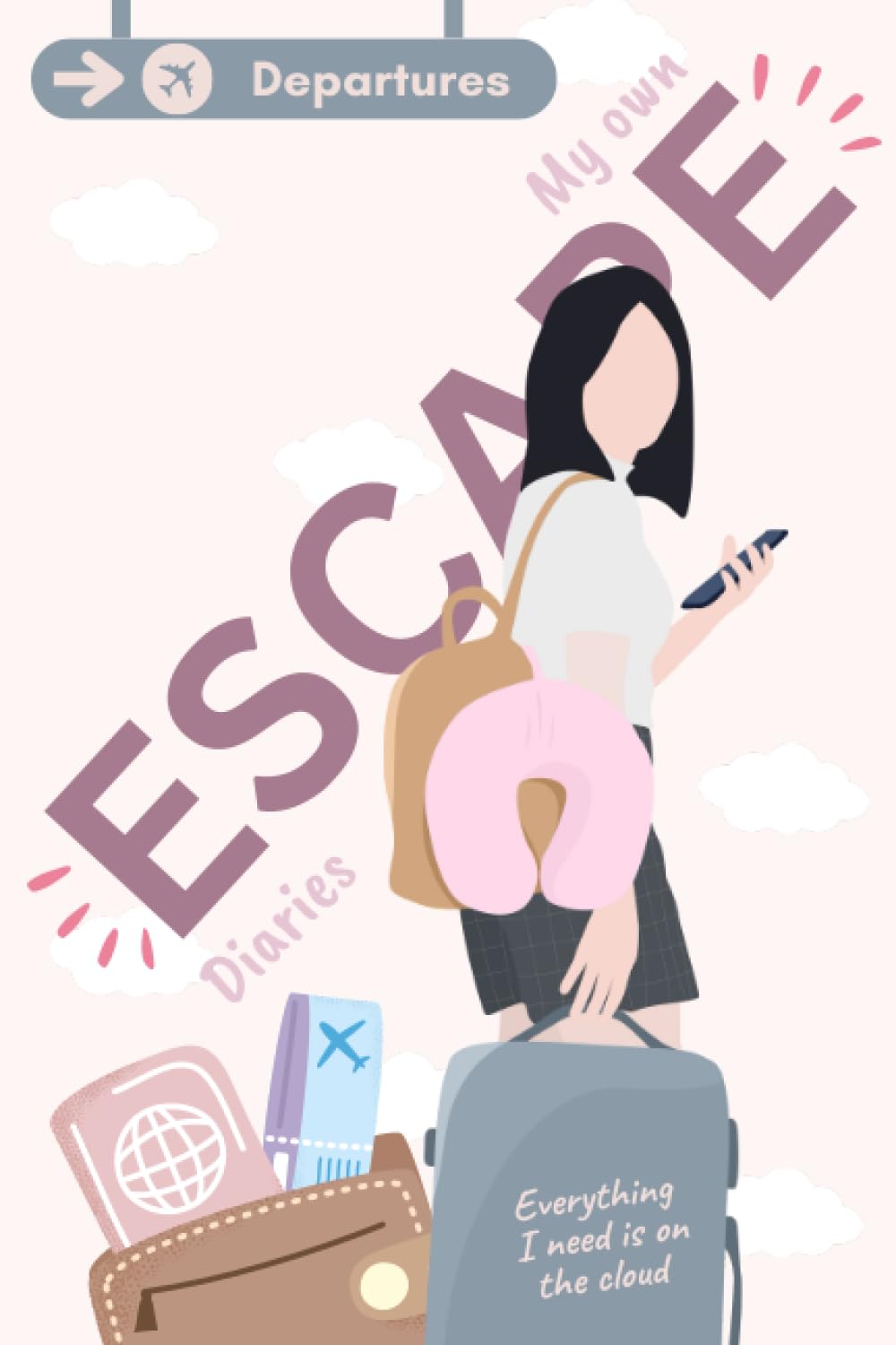 My own escape diaries: self-reward journal, airplane, airlines, flight, travelling, trip, journey, skytrax, first class, business class, private jet, YouTuber, Review, Pink. baixar livro de graça