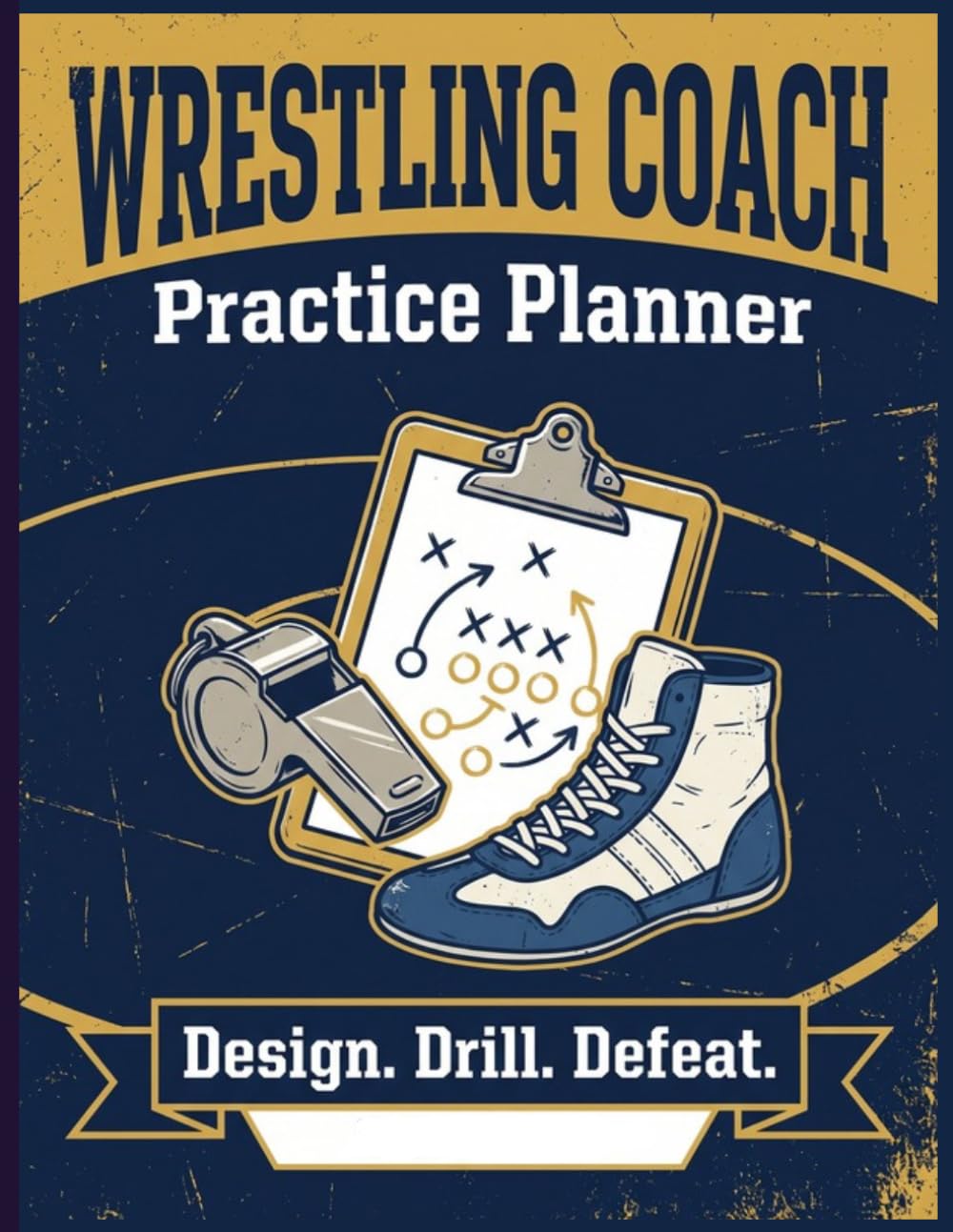 ler totalmente Wrestling Coach Practice Planner: A Structured Log for Planning Drills, Lineups, and Team Notes — 8.5x11, 110 Pages