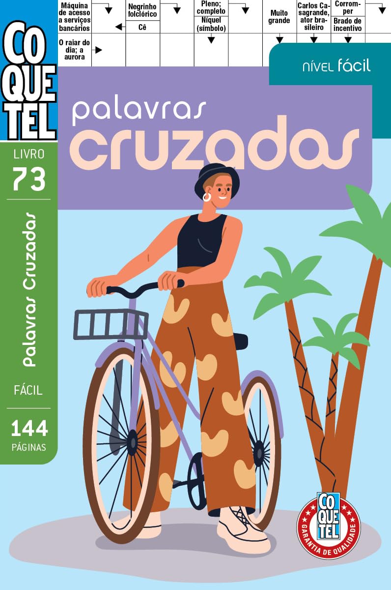 Livro Coquetel Palavras-Cruzadas 73: Nível Fácil baixar o livro de graça