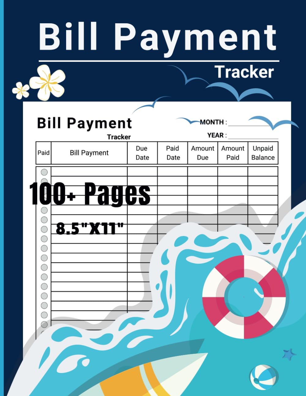 ler totalmente MONTHLY BILL PAYMENT TRACKER: Monthly bill payment for recording bill pay to remind you ( Suitable for home or small businesses)