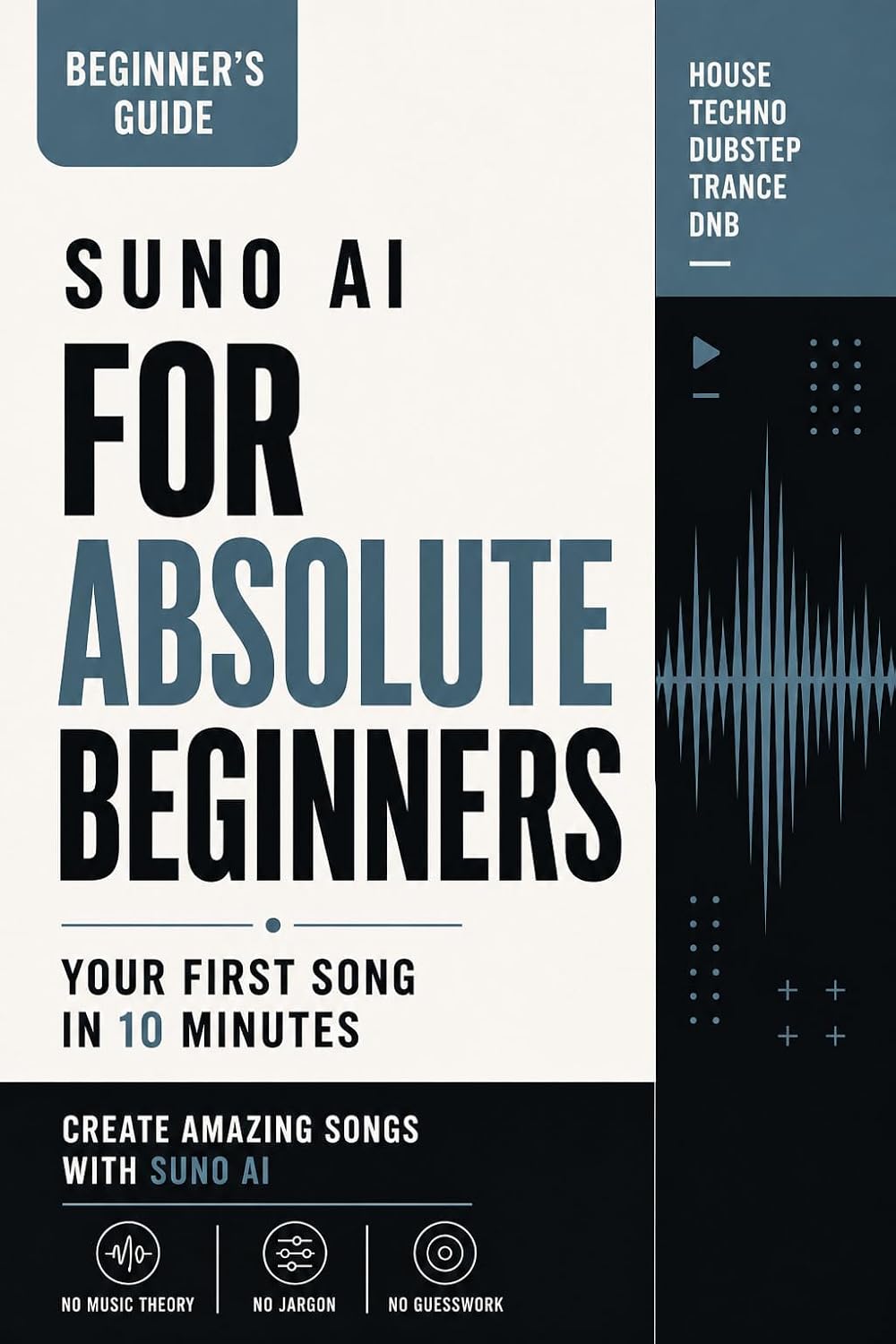 ler totalmente Suno AI for Absolute Beginners: Your First Song in 10 Minutes: How to Write Prompts, Save Credits, and Stop Wasting Generations (Suno AI Beginner's Series) (English Edition)