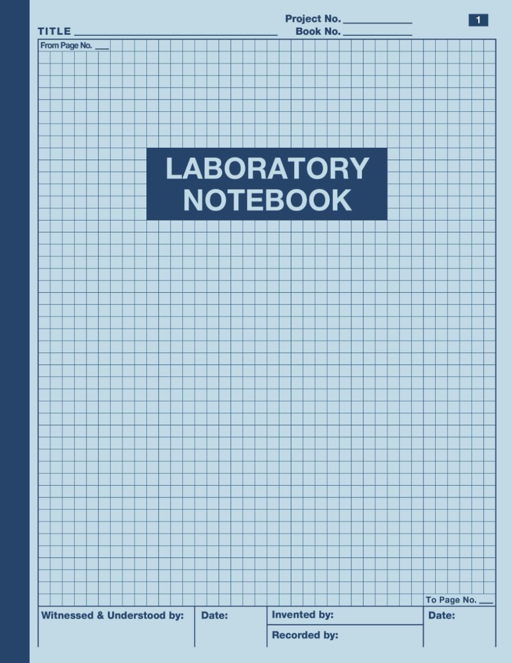 Laboratory Notebook: Simply Lab Notebook for Researchers, 105 pages, 8.5 x 11 in, Student Laboratory Notebook baixar o livro de graça