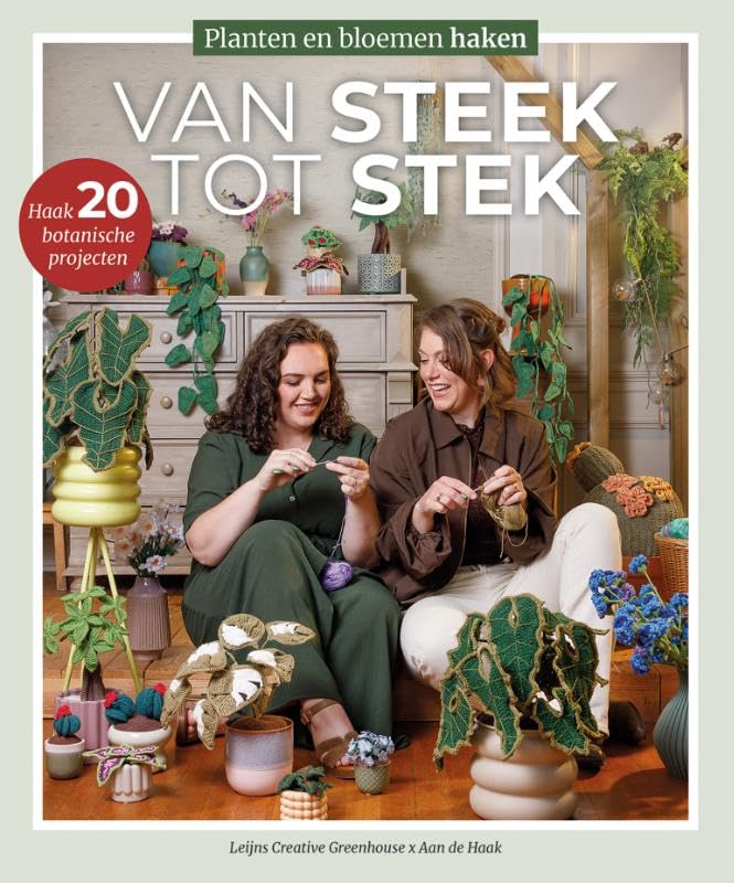Van Steek tot Stek: Planten en bloemen haken baixar livro de graça