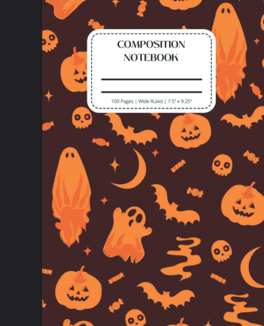Halloween Trick or Treat Composition Notebook for Kids - Wide Ruled: 100 pages, 7.5 x 9.25 inches, Fun Holiday Gift for Kids and Students, K-5th Grade baixar o livro de graça