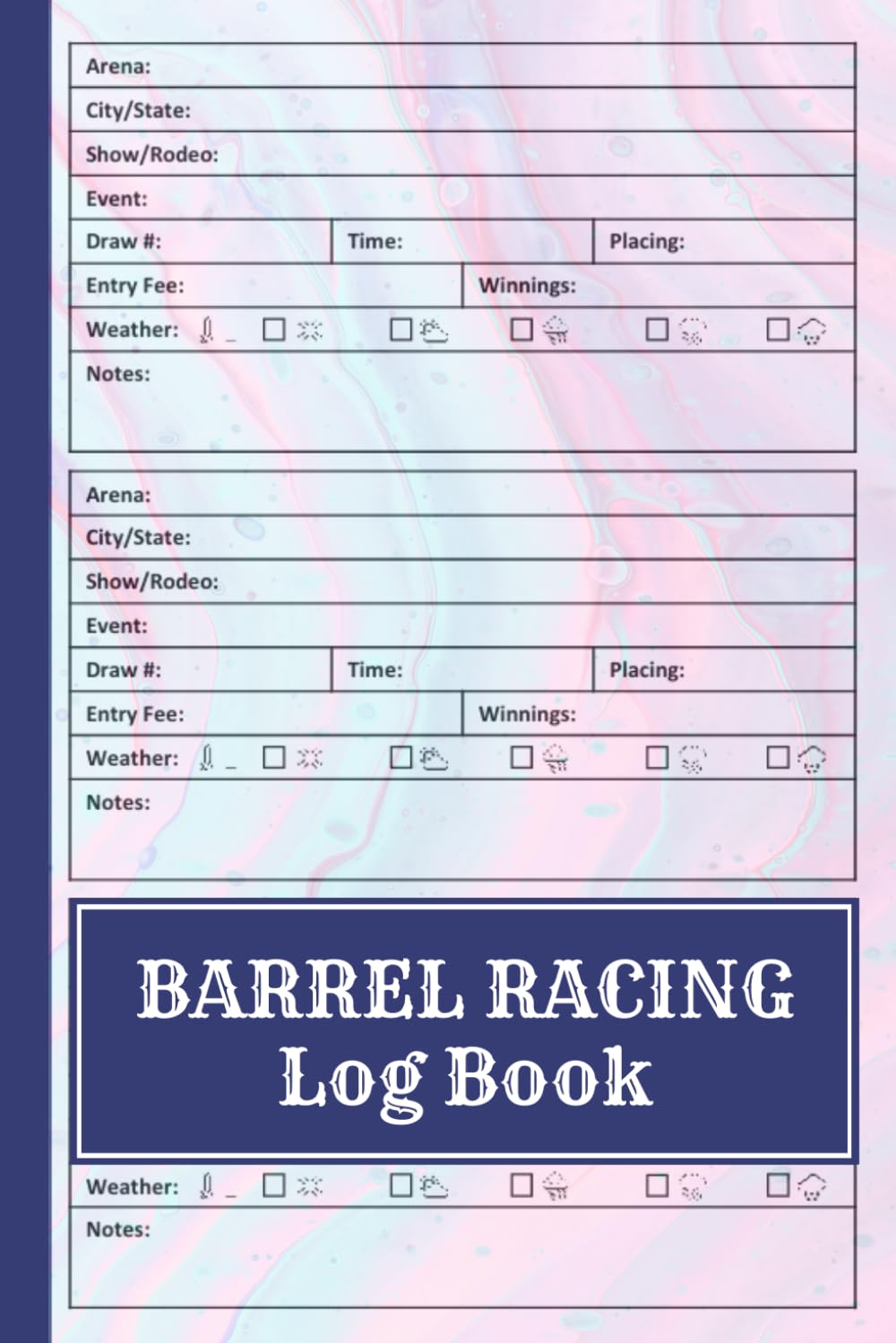 Barrel Racing Log Book: Perfect for rodeo riders and horse lovers of all kinds who want to track training, performance, and personal bests in every barrel race. baixar livro de graça