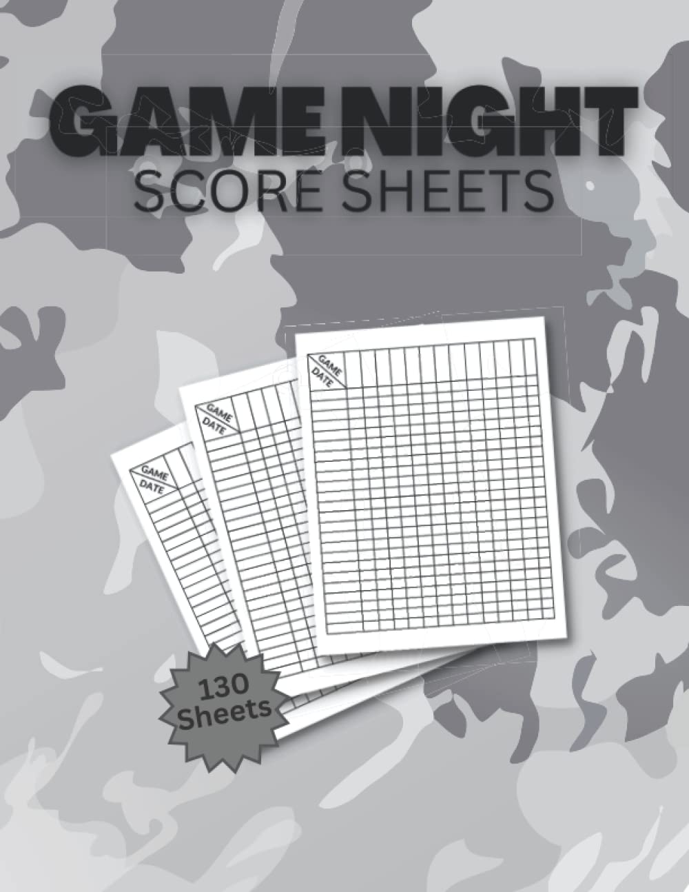 capítulo por capítulo baixar Game Night Score Sheets: Simple scorekeeping gaming logbook for many family games | Blank score recording pads Large print | Double-sided bound page |... Players, Rounds, Layout, and Tracking.