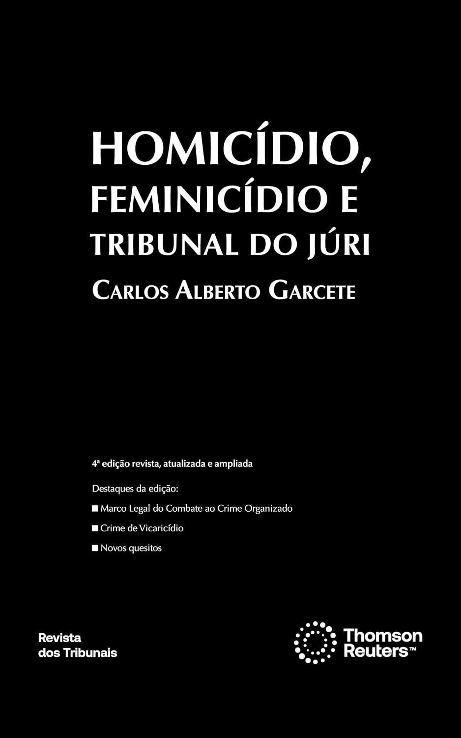 Homicídio, Feminicídio e Tribunal do Juri - 4ª Edição baixar o livro de graça