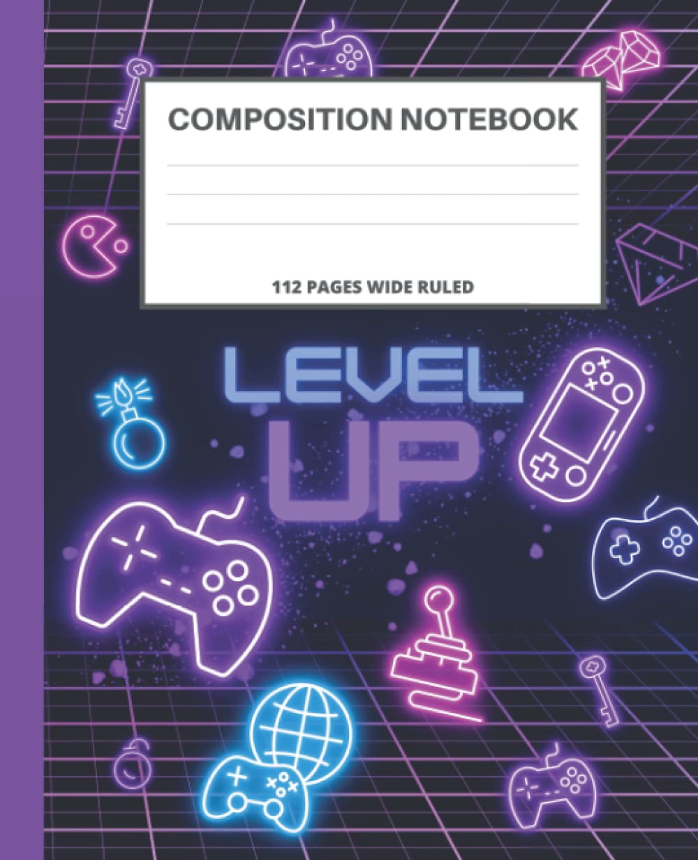 capítulo por capítulo baixar Composition Notebook - Level Up: Video Gamer Game Colorful, Wide-Ruled Lined Paper Comp Journal, 112 Pages, for Kids, Teens and Adults, Great for Home School, Bonus Gaming Slang Page