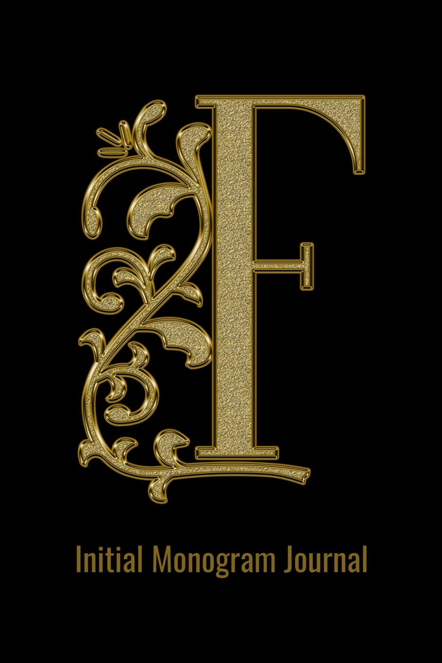 capítulo por capítulo baixar F: Initial Monogram Journal: Personalized 6x9 Blank Lined Notebook