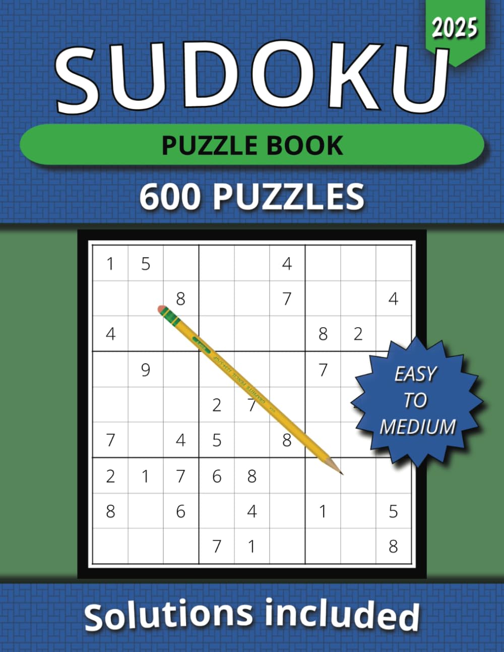 capítulo por capítulo baixar Sudoku Puzzle Book for Adults: 600 Sudoku Puzzle Book - Easy & Medium | 175 Pages with Solutions Included | Great Gift for Vactions, Holiday, Free time and Relaxing