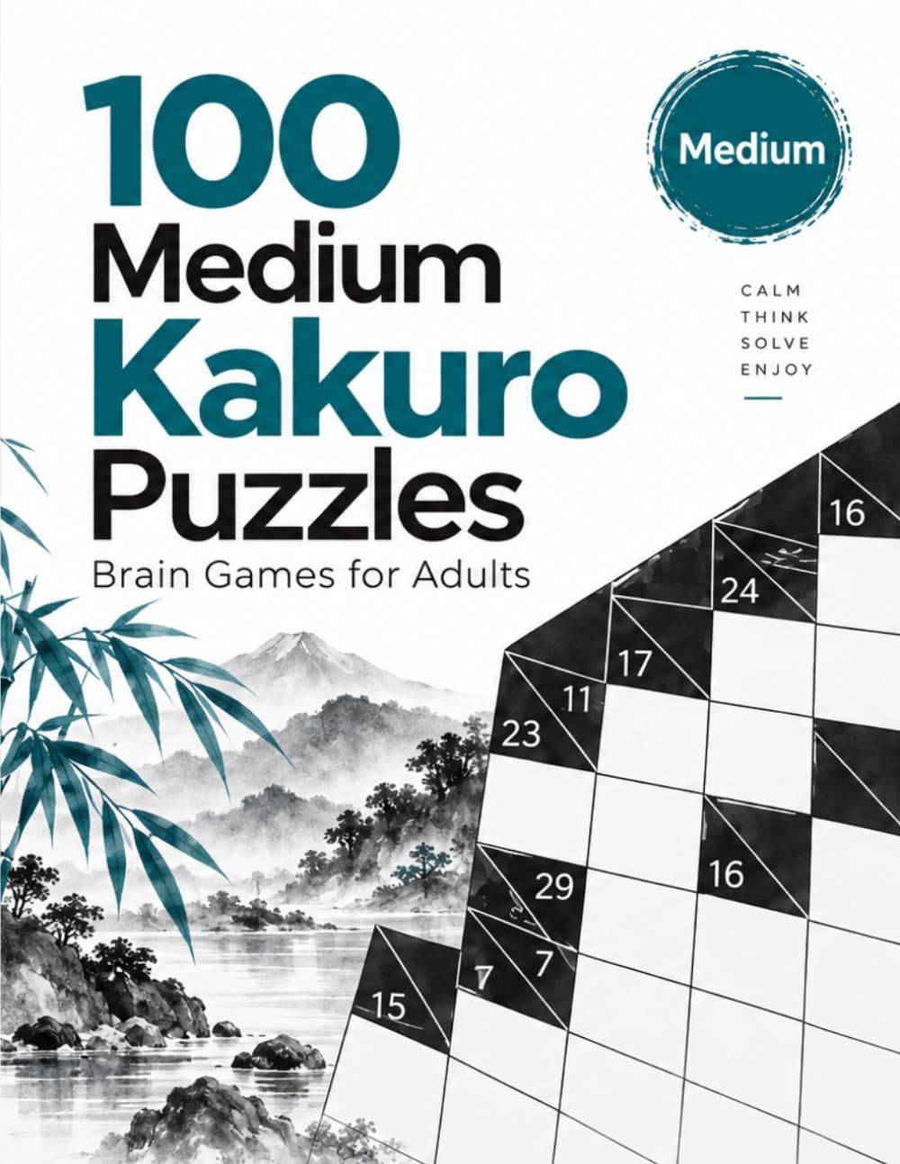 capítulo por capítulo baixar 100 Medium Kakuro Puzzles: Brain Games for Adults