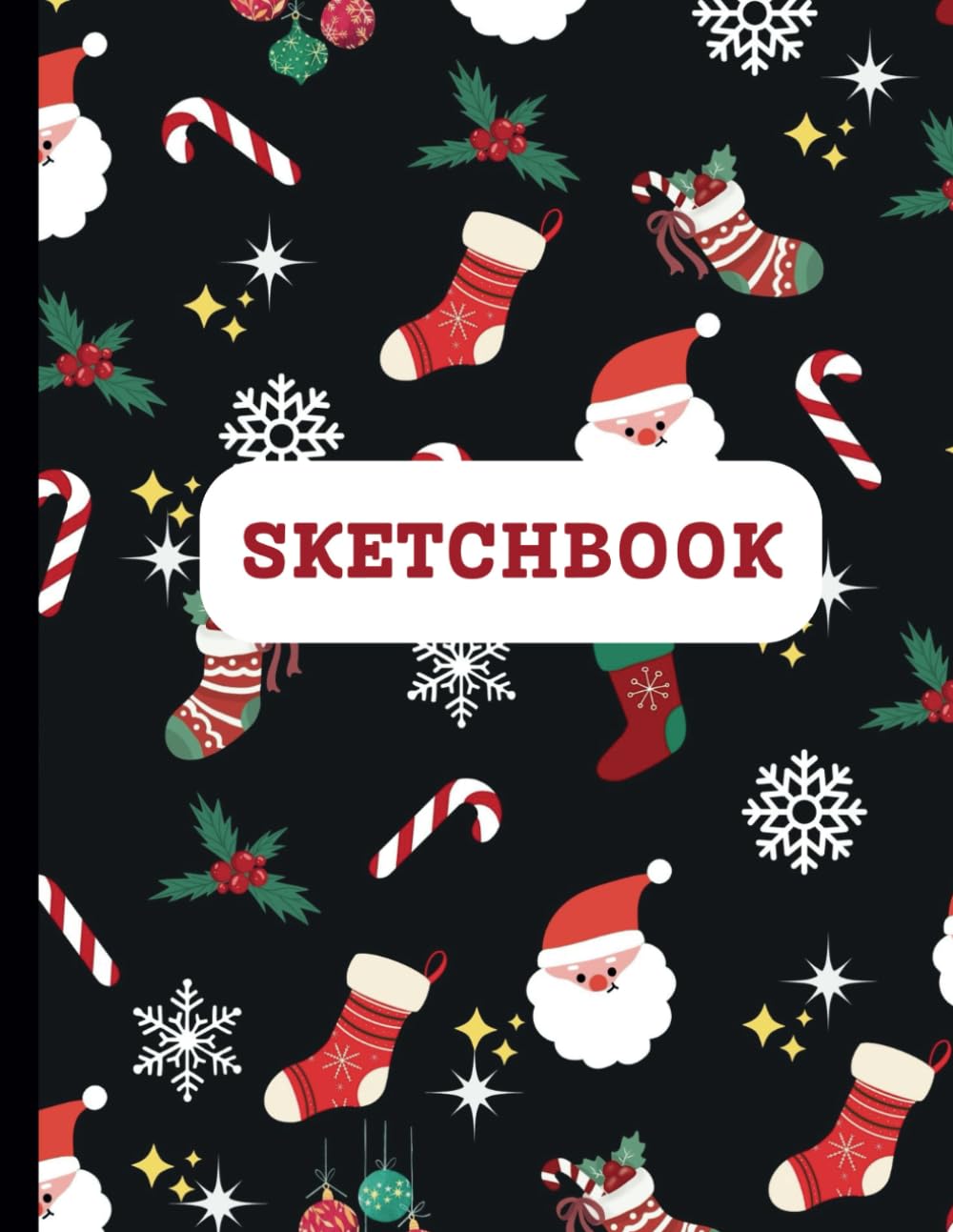 Sketch book: Christmas Blank Notebook for Drawing, Doodling or Sketching for Kids | 110 Pages, 8.5 x 11 baixar livro de graça
