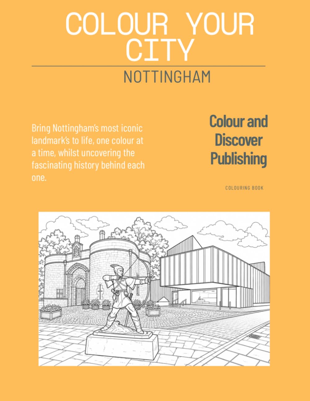 capítulo por capítulo baixar Colour your City - Nottingham: Colouring Nottingham