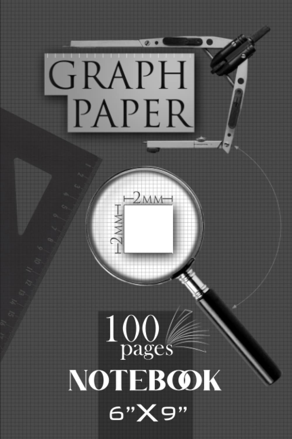 Graph Paper Notebook Composition, Square Grid 2x2, Quad Ruled Paper, Quadrille Journal 6x9 inch: College Work Engineer Professional Math Study Office Science Student Architect Designer Plan baixar o livro de graça
