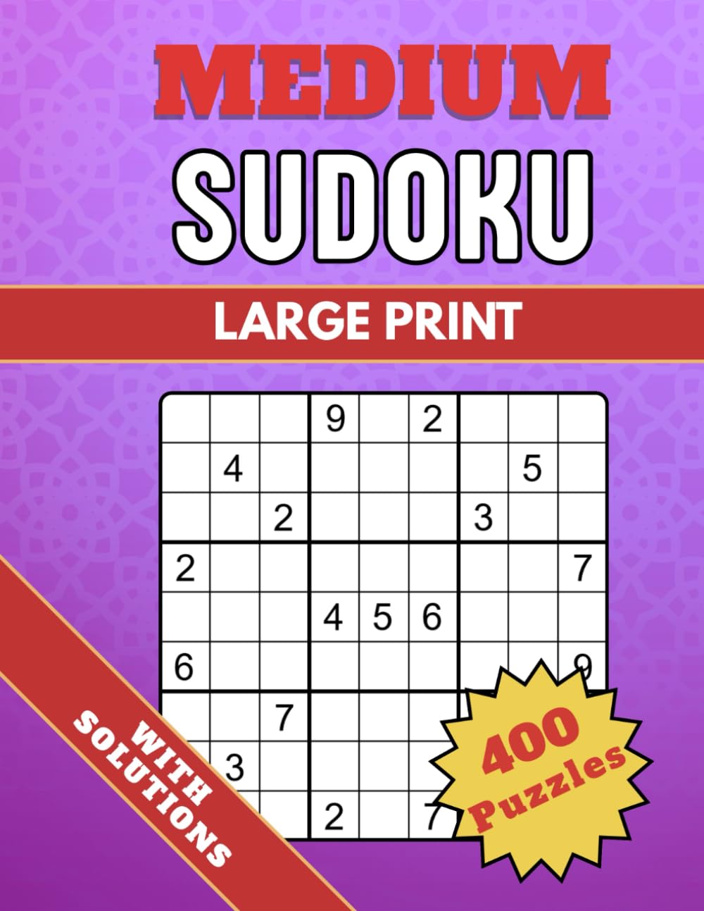 Large Print Medium Sudoku Book | 400 Engaging Puzzles with Solutions: Challenging Brain Games for Adults & Seniors to Focus & Improve Memory (The Ultimate Sudoku Challenge Series) baixar livro de graça