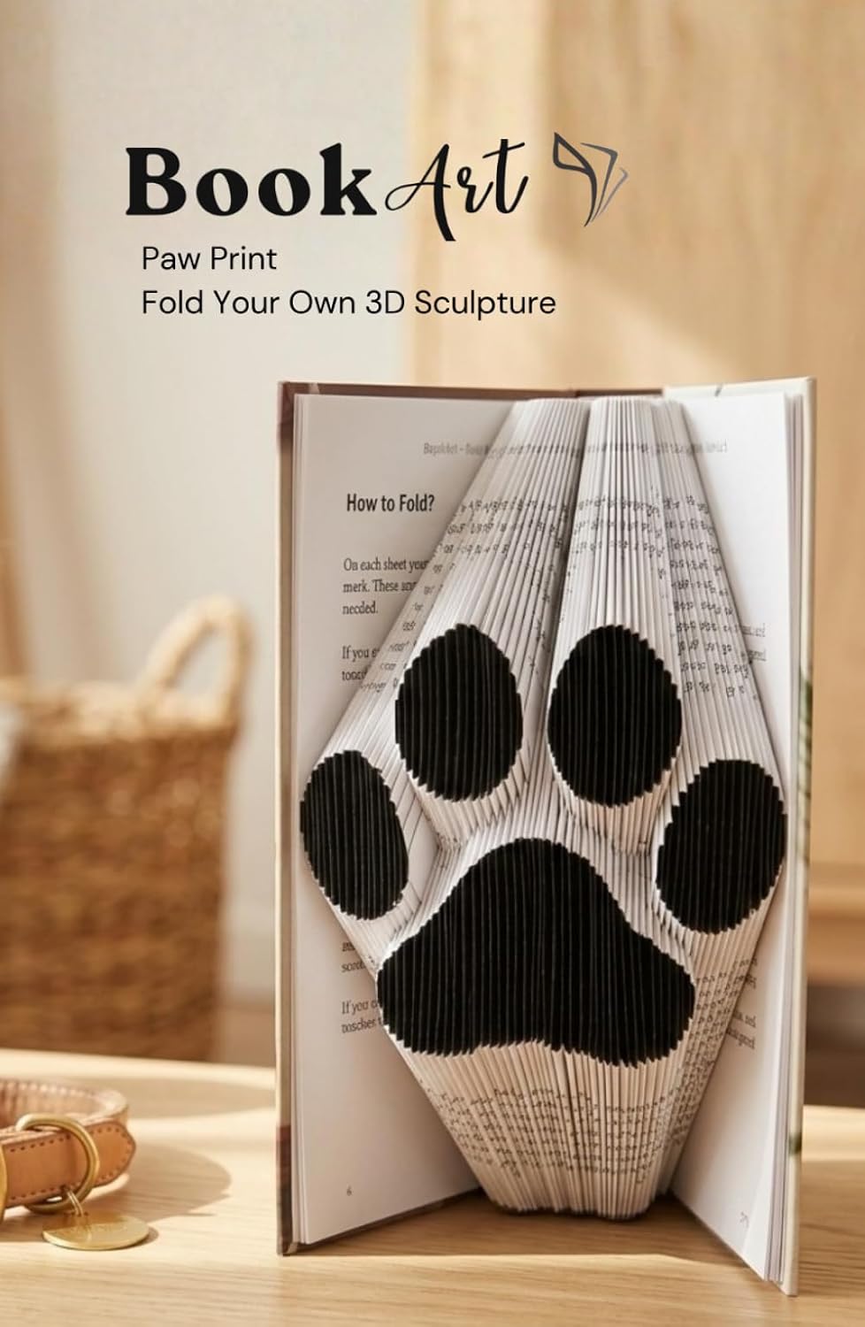 Black Paw BookArt — Fold Your Own 3D Paw Print Sculpture: Unique Gift for Dog Lovers | Ready-to-Display Black Sculpture | Pre-Marked Pages | No Experience Needed | Perfect for Birthdays & Dog Moms baixar livro de graça