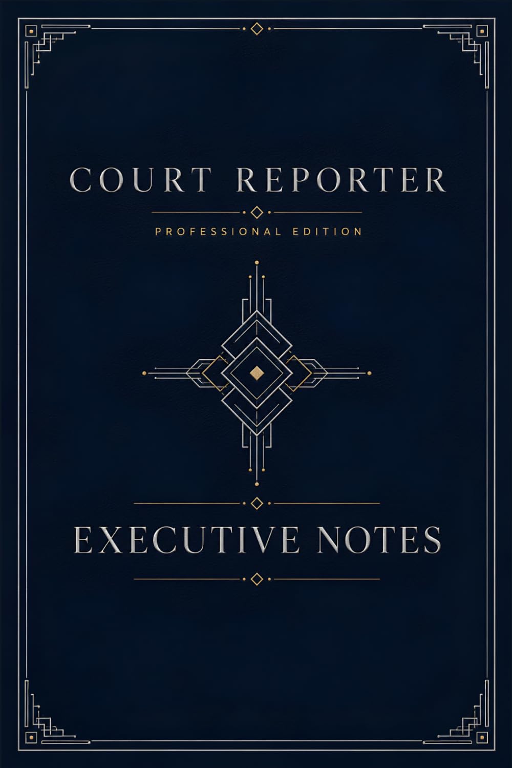 capítulo por capítulo baixar Executive Notes: Premium Lined Notebook for Court Reporters, Stenographers, Legal Professionals, and Court Reporting Students