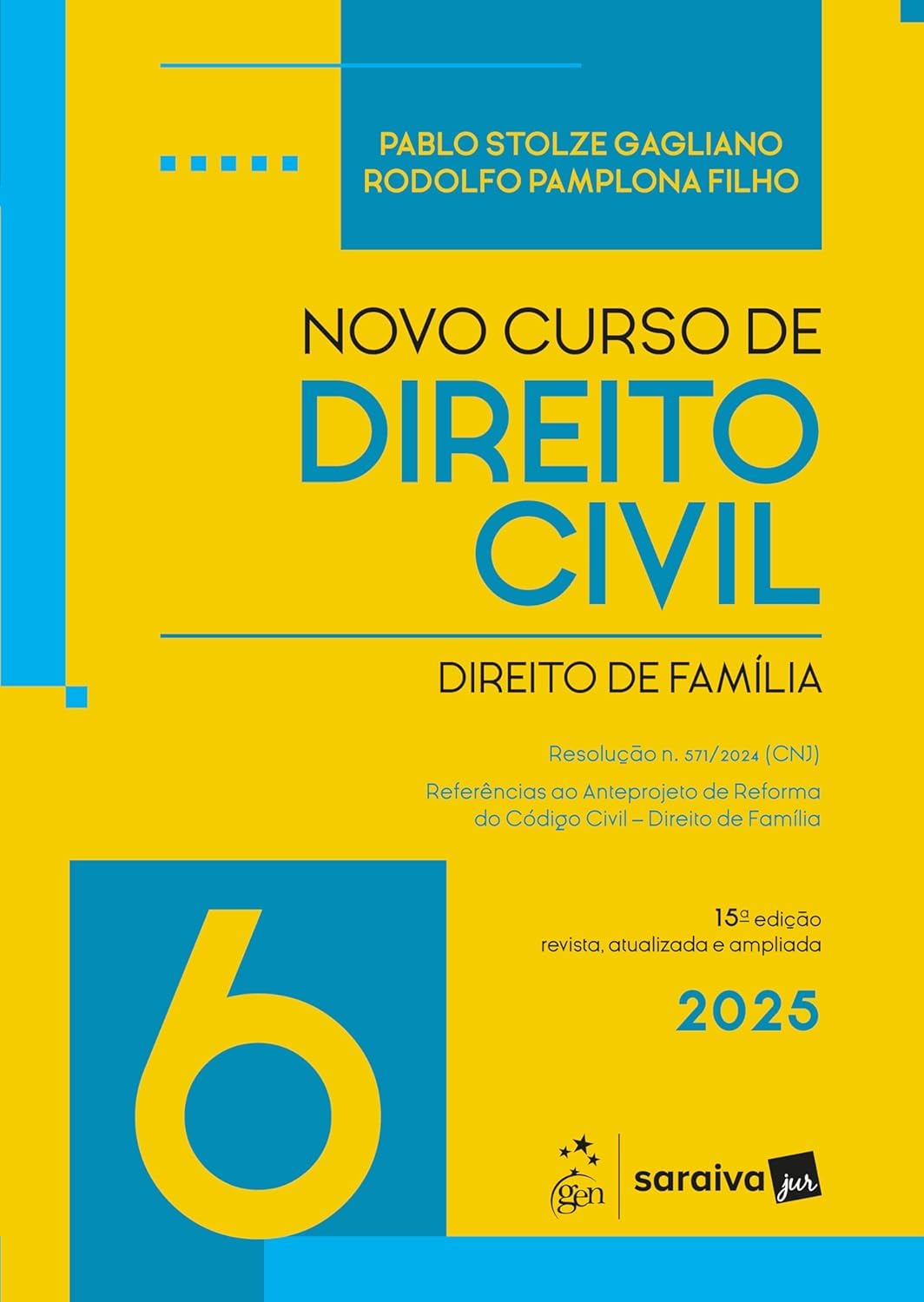 ler totalmente Novo Curso de Direito Civil - Vol.6 - Direito de Família - 15ª Edição 2025