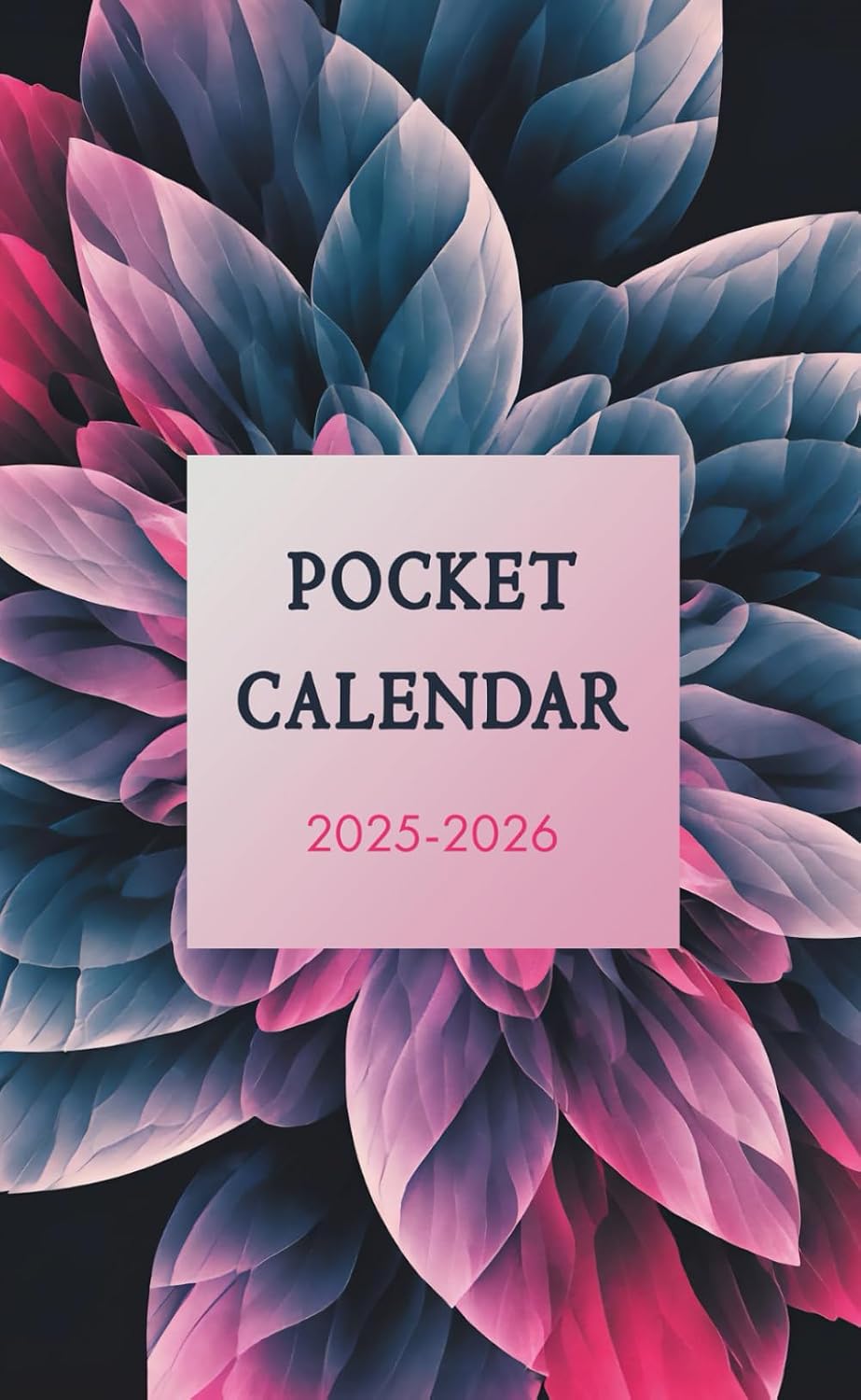 Pocket Calendar 2025-2026 for Purse – Floral v5 | 2 Year Pocket Planner January 2025 - December 2026 | Small Pocket Size 4 x 6.5 baixar livro de graça