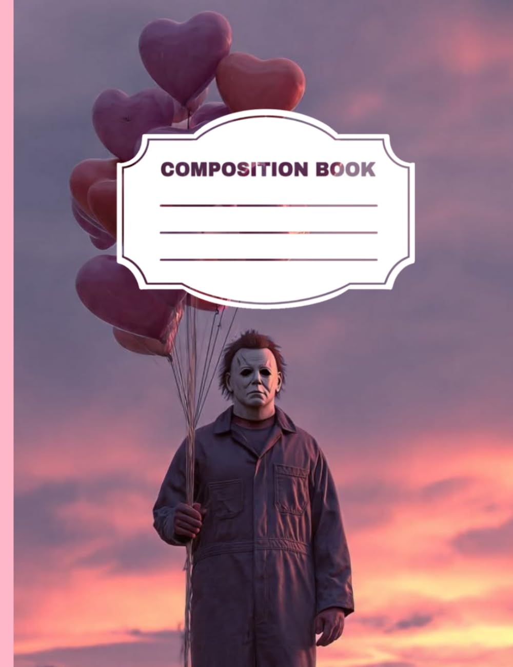 Soft BUT Psycho: A Cute But Creepy Horror Aesthetic Composition Notebook | Lined Journal for Writing, Notes & Thoughts baixar livro de graça