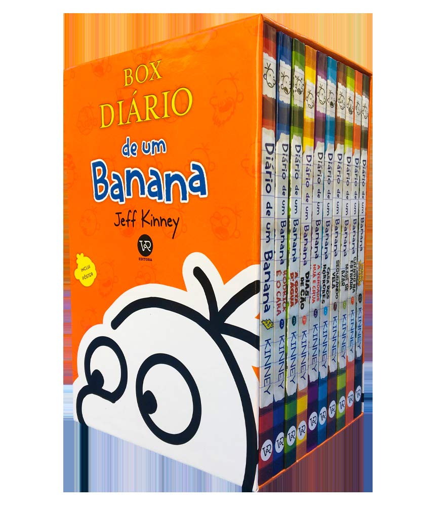 ler totalmente Box Diário de um Banana - 10 volumes