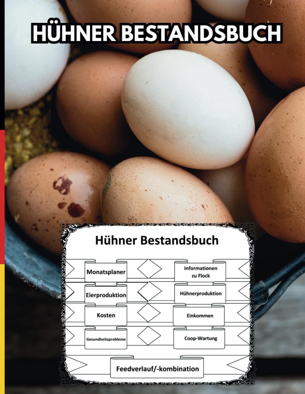 capítulo por capítulo baixar Hühner Bestandsbuch: Ein Aufzeichnungsheft für die Hühnerzucht - 120 Seiten für Hühnerhalter & Pflege (German Edition)