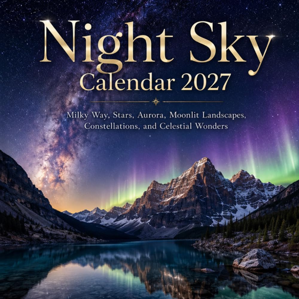 capítulo por capítulo baixar Night Sky Calendar 2027: 12 Months of Milky Way, Stars, Aurora, Moonlit Landscapes, Constellations, and Celestial Wonders