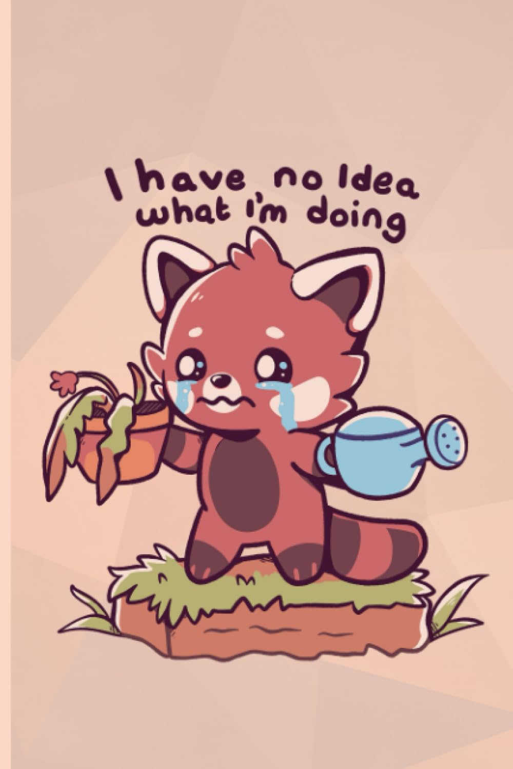 ler totalmente Gardening Woes Notebook: Cute Red Panda artwork cover, Blank Lined Journal (College Ruled Paper) 120 Pages