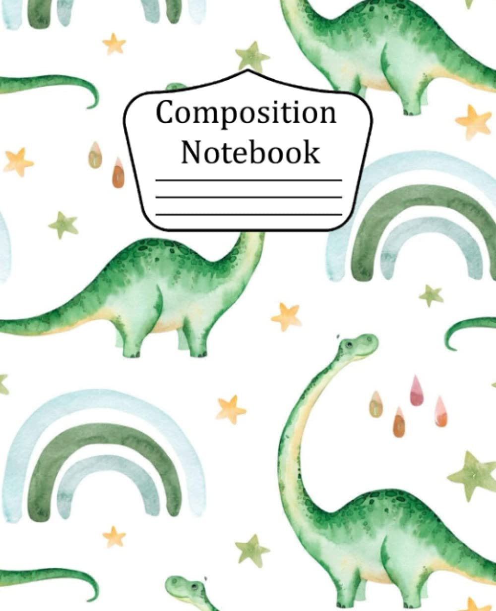 ler totalmente Composition Notebook: Wide Ruled Dragon Notebook, Perfect gift for Girls, Kids, School & Teachers,120 pages.